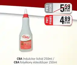 CBA CBA îndulcitor lichid Ofertă
