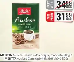 CBA MELITTA Auslese Classic cafea prăjită, măcinată Ofertă