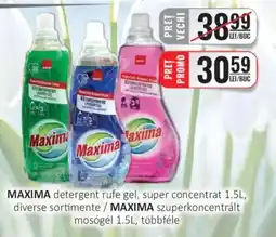 CBA MAXIMA detergent rufe gel, super concentrat Ofertă