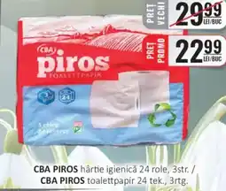 CBA CBA PIROS hârtie igienică Ofertă