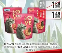 CBA MY LOVE hrană umedă pentru pisici Ofertă