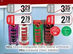 CBA HELL băutură energizantă Ofertă