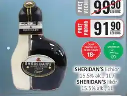CBA SHERIDAN'S lichior 15.5% alc. Ofertă