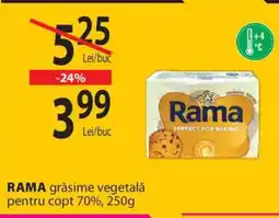 CBA RAMA grăsime vegetală pentru copt 70% Ofertă