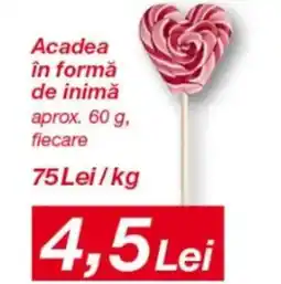 Kik Acadea în formă de inimă Ofertă