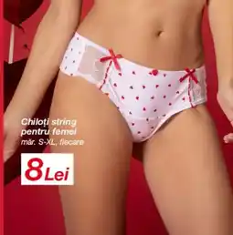 Kik Chiloti string pentru femei Ofertă