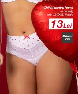 Kik Chiloţi pentru femei cu dantela Ofertă