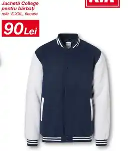 Kik Jachetă College pentru bărbați Ofertă