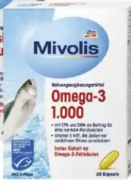 DM Mivolis Omega 3 ulei de peşte 1000 mg Ofertă
