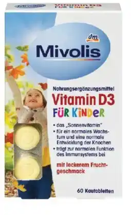 DM Mivolis vitamina D3 pentru copii Ofertă