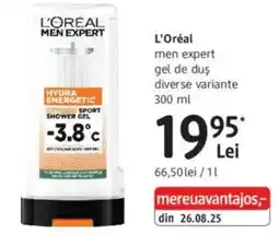 DM L'Oréal men expert gel de duş Ofertă