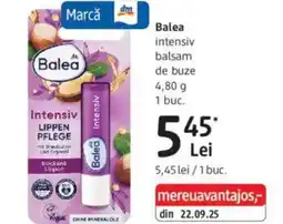 DM Balea intensiv balsam de buze Ofertă
