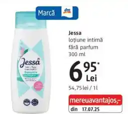 DM Jessa loţiune intimă fără parfum Ofertă