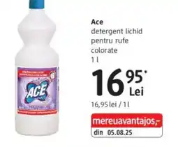 DM Ace detergent lichid pentru rufe colorate Ofertă