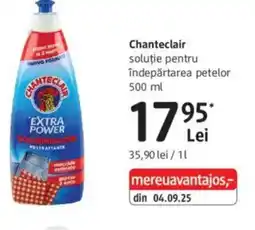 DM Chanteclair soluţie pentru îndepărtarea petelor Ofertă