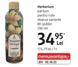 DM Herbarium parfum pentru rufe Ofertă