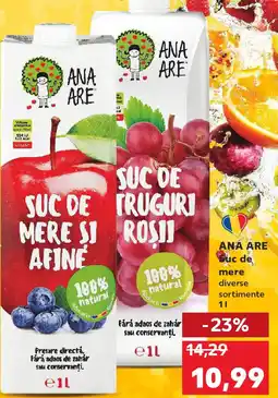 Kaufland ANA ARE Suc de mere Ofertă
