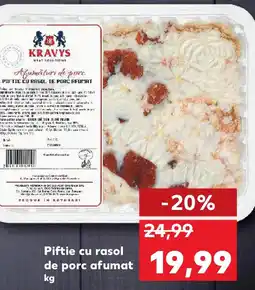 Kaufland Piftie cu rasol de porc afumat Ofertă