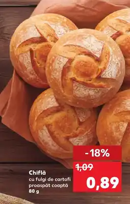 Kaufland Chiflă cu fulgi de cartofi proaspăt coaptă Ofertă