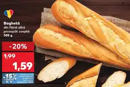 Kaufland Baghetǎ din făină albă proaspăt coaptă Ofertă
