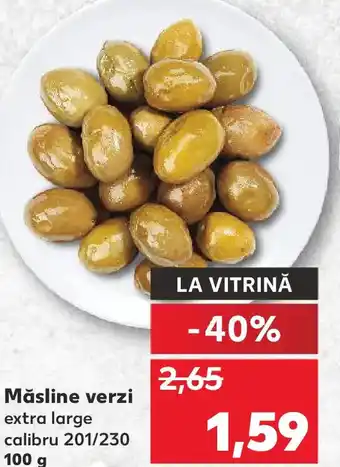 Kaufland Măsline verzi Ofertă
