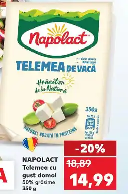 Kaufland NAPOLACT Telemea cu gust domol Ofertă
