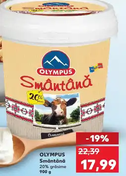 Kaufland OLYMPUS Smântână 20% grăsime Ofertă