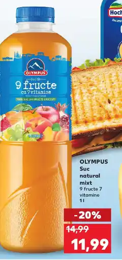 Kaufland OLYMPUS Suc natural mixt Ofertă