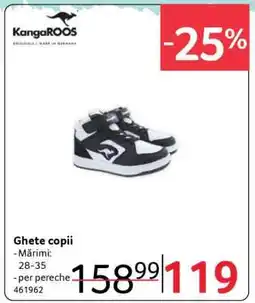 Selgros Ghete copii Ofertă