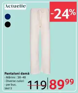 Selgros Pantaloni damă Ofertă