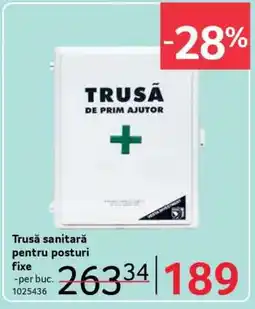 Selgros Trusă sanitară pentru posturi fixe Ofertă