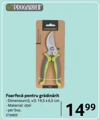 Foarfecă pentru grădinărit