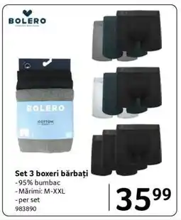 Selgros Set 3 boxeri bărbați Ofertă