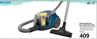 Aspirator fără sac Seria 2000 XB2125/09