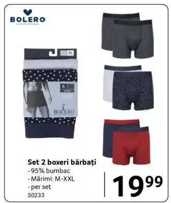 Set 2 boxeri bărbați