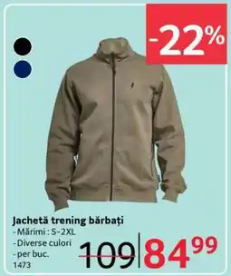 Selgros Jachetă trening bărbați Ofertă