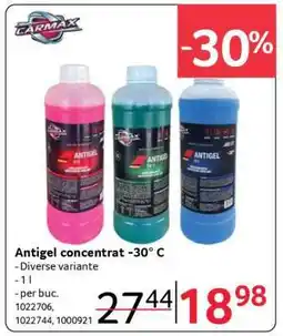 Selgros Antigel concentrat -30° C Ofertă