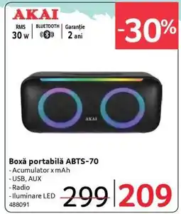 Selgros Boxă portabilă ABTS-70 Ofertă