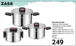 Selgros Set oale 6 piese Ofertă