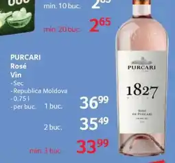 Selgros PURCARI Rosé Ofertă