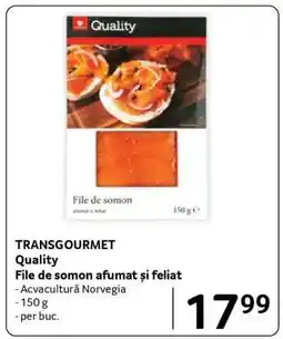 Selgros Quality File de somon afumat și feliat Ofertă