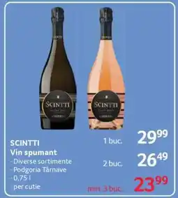 Selgros SCINTTI Vin spumant Ofertă