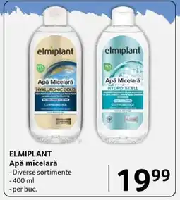 Selgros ELMIPLANT Apă micelară Ofertă