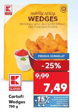 Kaufland Cartofi Wedges Ofertă