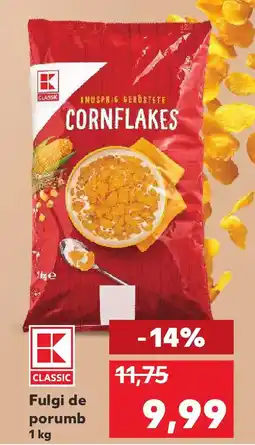 Kaufland Fulgi de porumb Ofertă