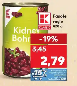 Kaufland Fasole roşie Ofertă