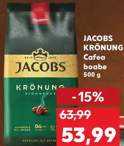 Kaufland JACOBS KRÖNUNG Cafea boabe Ofertă