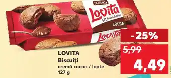 Kaufland LOVITA Biscuiți Ofertă