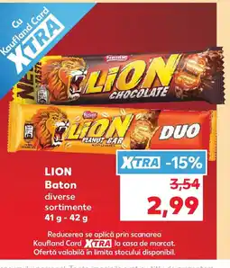 Kaufland LION Baton Ofertă