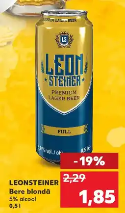 Kaufland LEONSTEINER Bere blondă Ofertă